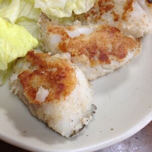 白身魚のパン粉焼き☆ガーリック風味